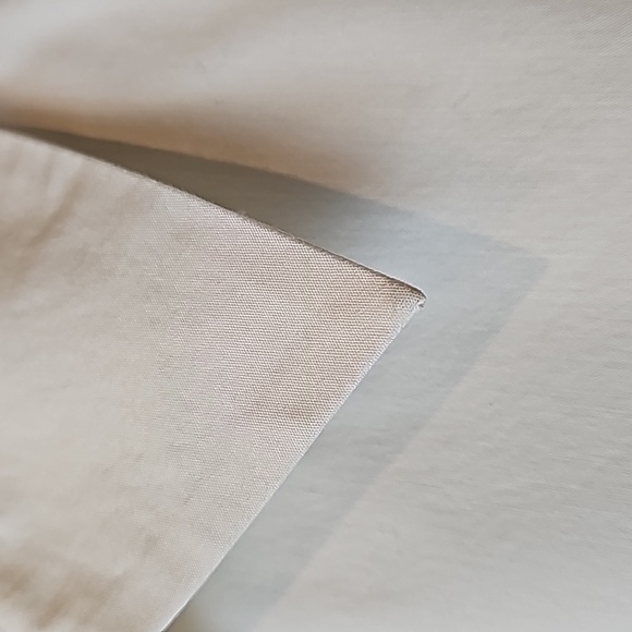 NEW STYLE & CO WHITE HI-LO BACK BUTTON LONG SLEEVE BUTTON UP BLOUSE - Picture 12 of 15